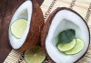 coconut oil post fresh coconut and lime
