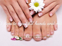 coconut oil post 6 steps to beautiful hands and nails