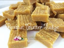 coconut oil post peanut butter fudge