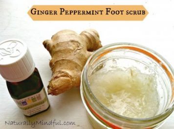 Ginger Peppermint Foot Scrub
